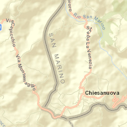 Poggio di Chiesanuova Street Map