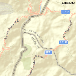 Monte Giardino Street Map