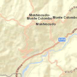 Montescudo Street Map