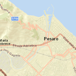 Pesaro Street Map