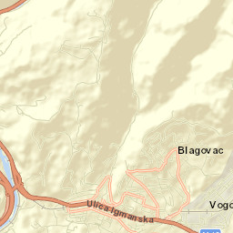 Vogošća Street Map