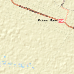 Comuna Poiana Mare Street Map