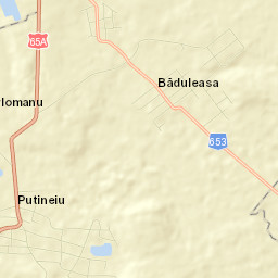 Comuna Putineiu Street Map