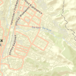 Kislovodsk Street Map