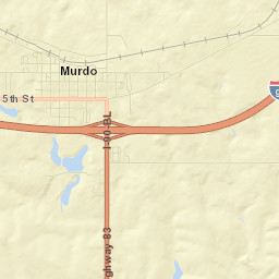 Murdo Street Map