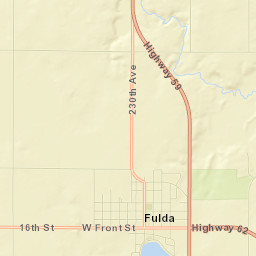 Fulda Street Map