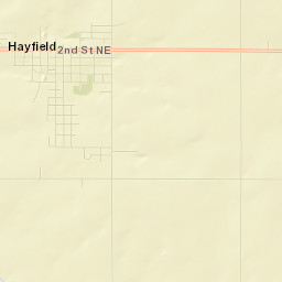 Hayfield Street Map