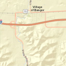 Bangor Street Map