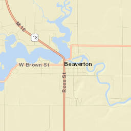 Beaverton Street Map
