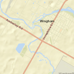Wingham Street Map