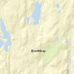 Boothbay Street Map