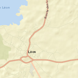 Léon Street Map