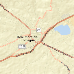 Beaumont-de-Lomagne Street Map