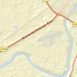 Montans Street Map