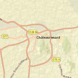 Châteaurenard Street Map