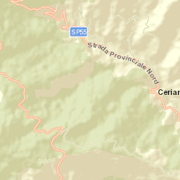 Ceriana Street Map