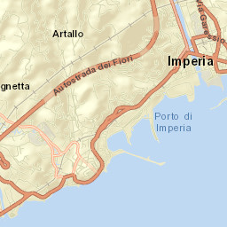 Imperia Street Map