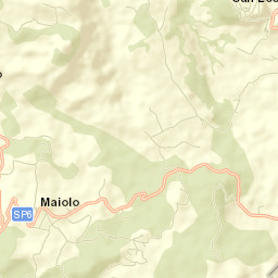 Serra di Maiolo Street Map