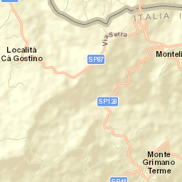 Monte Grimano Terme Street Map