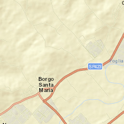 Borgo Santa Maria Street Map