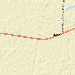 Comuna Rast Street Map