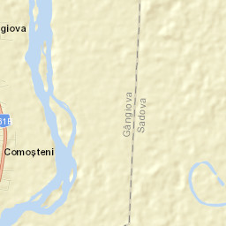 Comoșteni Street Map
