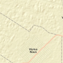 Comuna Vişina Nouă Street Map