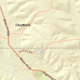 Chatfield Street Map