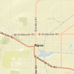 Ripon Street Map