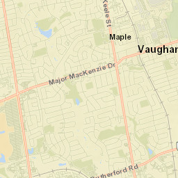Vaughan Street Map