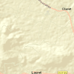 Claret Street Map