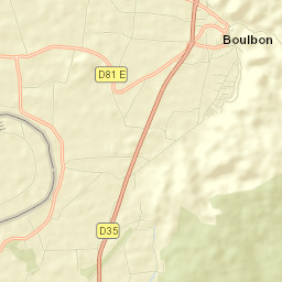 Boulbon Street Map