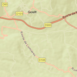 Goult Street Map