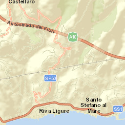 Castellaro Street Map