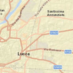 Lucca Street Map
