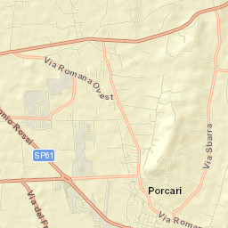 Porcari Street Map