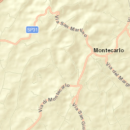 Montecarlo Street Map
