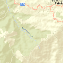 Sant'Agata Feltria Street Map