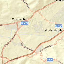 Bottega Street Map