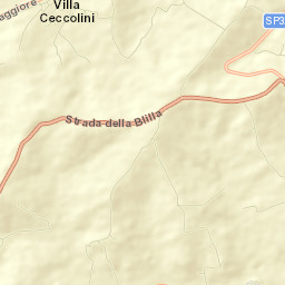 Villa Ceccolini Street Map