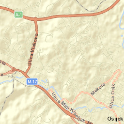 Kanton Sarajevo Street Map