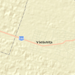 Comuna Vădăstriţa Street Map
