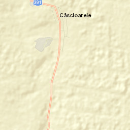 Comuna Cerchezu Street Map