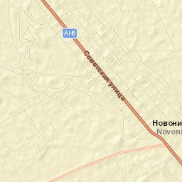 Novonikol’sk Street Map