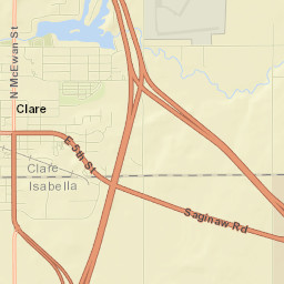 Clare Street Map