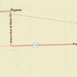 Pigeon Street Map