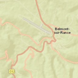 Belmont-sur-Rance Street Map