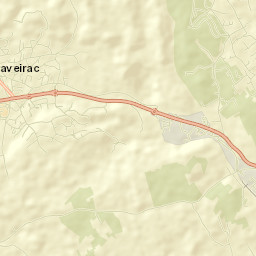 Caveirac Street Map