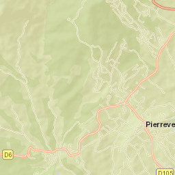 Pierrevert Street Map