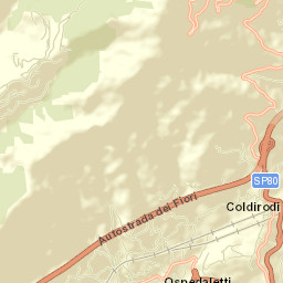 Seborga Street Map